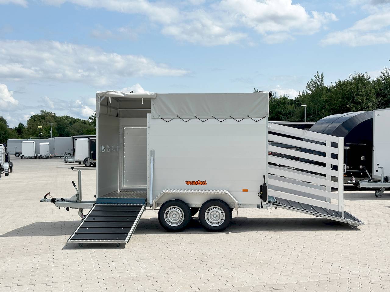 VEZEKO VT 2700 | RAMPE-/TÜR-KOMBI I ENTLADERAMPE I TREIBGITTER