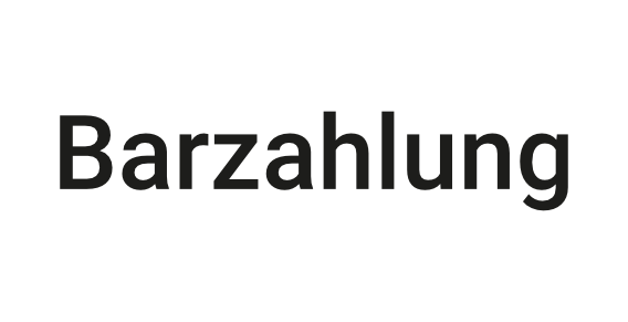 Barzahlung