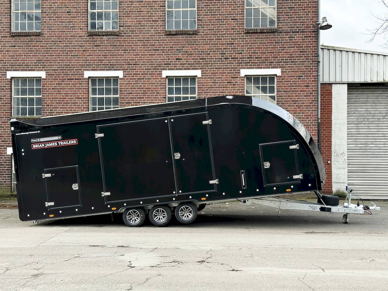 GESCHLOSSENER AUTOTRANSPORTER TRAILER - XXL - MIETEN