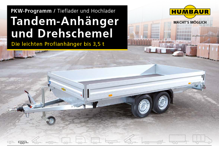 Tandemanhänger